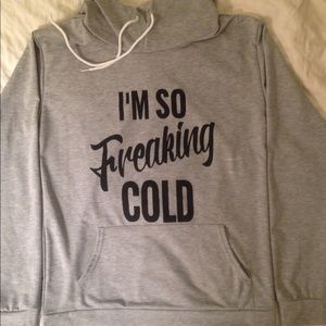 Lightweight Hooded Sweatshirt with Front Pocket